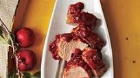 Roast Pork Tenderloin with Plum Barbecue Sauce Roast Pork Tenderloin with Plum Barbecue Sauce