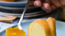 Semolina Cake with Orange Syrup Semolina Cake with Orange Syrup