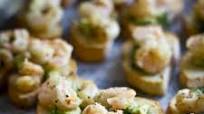 Cuban Shrimp Bruschetta Cuban Shrimp Bruschetta