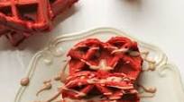 Red Velvet Cake Mix Waffles Red Velvet Cake Mix Waffles