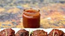 Easy Air Fryer BBQ Beef Meatballs Easy Air Fryer BBQ Beef Meatballs
