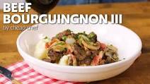 Beef Bourguignon III Beef Bourguignon III