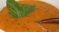 Tomato Basil Soup with Spicy Sausage Tomato Basil Soup with Spicy Sausage