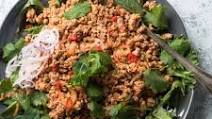 Thai larb salad Thai larb salad