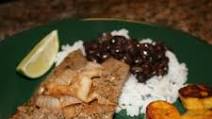Palomilla Steak with Black Beans, Rice and Sweet Plantains Palomilla Steak with Black Beans, Rice and Sweet Plantains