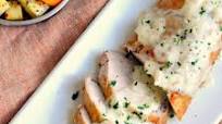 Pork Tenderloin with Creamy White Wine Sauce Pork Tenderloin with Creamy White Wine Sauce