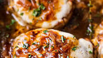One Pan French Onion Smothered Pork Chops One Pan French Onion Smothered Pork Chops