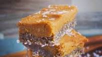 No-Bake Sweet Potato Bars with Raw Gingerbread Crust No-Bake Sweet Potato Bars with Raw Gingerbread Crust