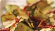 Marinated Grilled Zucchini with Oregano and Dried-Tomato Vinaigrette Marinated Grilled Zucchini with Oregano and Dried-Tomato Vinaigrette