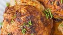 Air Fryer Crispy Chicken Thighs Air Fryer Crispy Chicken Thighs