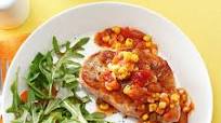Salsa Skillet Pork Chops Salsa Skillet Pork Chops