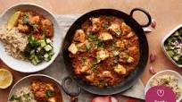 Chicken Tikka Masala & Rice with Cucumber Salad Chicken Tikka Masala & Rice with Cucumber Salad