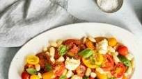 Caprese Salad with White Beans Caprese Salad with White Beans