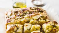 New potato & rosemary focaccia New potato & rosemary focaccia