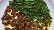 Keto ground beef and green beans Keto ground beef and green beans