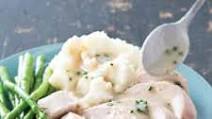 Slow-Cooker Chicken with “Roasted” Garlic Sauce Slow-Cooker Chicken with “Roasted” Garlic Sauce