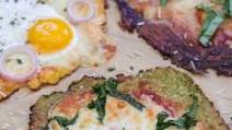 Breakfast Pizza with Gluten-Free Cauliflower Crust Breakfast Pizza with Gluten-Free Cauliflower Crust