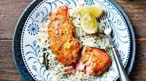 Tandoori salmon Tandoori salmon