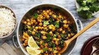 Vegetarian Chana Masala With Spinach Vegetarian Chana Masala With Spinach