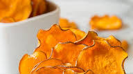 Baked Sweet Potato Chips Baked Sweet Potato Chips
