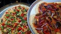 Two Yummy Homemade Vegan Pizzas Two Yummy Homemade Vegan Pizzas