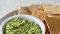 Edamame Garlic Scape Hummus Edamame Garlic Scape Hummus