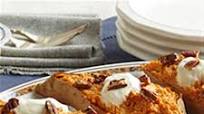 Twice-Baked Sweet Potatoes from VOSKOS® Twice-Baked Sweet Potatoes from VOSKOS®