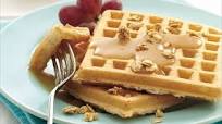 Whole Wheat Waffles with Honey-Peanut Butter Syrup Whole Wheat Waffles with Honey-Peanut Butter Syrup