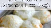 MINI PIZZAS WITH HOMEMADE PIZZA DOUGH MINI PIZZAS WITH HOMEMADE PIZZA DOUGH