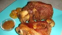 Crispy pata (deep fried pork ham hock or knuckle) Crispy pata (deep fried pork ham hock or knuckle)