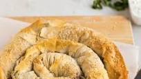 Feta and Kale Spanakopita Spiral Feta and Kale Spanakopita Spiral