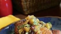 Pan-Seared Pork Chops with Apple-Ginger Chutney Pan-Seared Pork Chops with Apple-Ginger Chutney