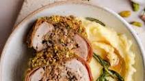 Stuffed Pork Tenderloin with Prosciutto and Pistachios Stuffed Pork Tenderloin with Prosciutto and Pistachios
