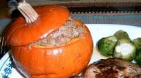 Stuffed Thanksgiving Pumpkins (Diabetic Friendly) Stuffed Thanksgiving Pumpkins (Diabetic Friendly)
