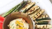 Grilled Vegetables with Hummus Grilled Vegetables with Hummus