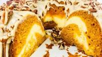 Pumpkin Bundt Cake with a Cream Cheese Swirl Pumpkin Bundt Cake with a Cream Cheese Swirl