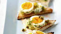 Herbed Deviled Egg Bruschetta Herbed Deviled Egg Bruschetta