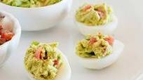 Guacamole Deviled Eggs Guacamole Deviled Eggs