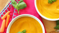 Creamy Thai Carrot Soup with Basil Creamy Thai Carrot Soup with Basil