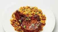 Spanish Crispy Pork Chops with Rice Spanish Crispy Pork Chops with Rice