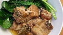 Instant Pot Pork Adobo with Kangkong - Water Spinach Instant Pot Pork Adobo with Kangkong - Water Spinach