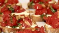 Tomato Crostini with Whipped Feta Tomato Crostini with Whipped Feta