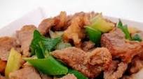 Leek and Pork Stir Fry Leek and Pork Stir Fry