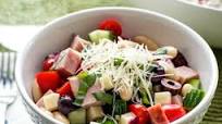 Mediterranean Ham and Wisconsin Cheese Salad Mediterranean Ham and Wisconsin Cheese Salad