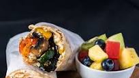 Everything Hummus and Grilled Vegetable Wrap Everything Hummus and Grilled Vegetable Wrap