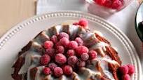 Cranberry-Orange Cake with Lemon Glaze Cranberry-Orange Cake with Lemon Glaze