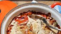 Cheat's French Style Cassoulet - Sausage and Bean Casserole in the Slow Cooker or Le Creuset Cheat's French Style Cassoulet - Sausage and Bean Casserole in the Slow Cooker or Le Creuset