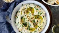 Aunt Vieve's Hummus Recipe with Toasted Pine Nuts Aunt Vieve's Hummus Recipe with Toasted Pine Nuts