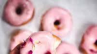 Rosewater Glazed Donuts Rosewater Glazed Donuts