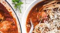 Spaghetti and Meatball Soup Spaghetti and Meatball Soup